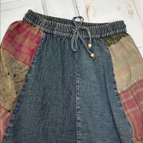 Patchwork Boho Skirt - Picture 6 of 9
